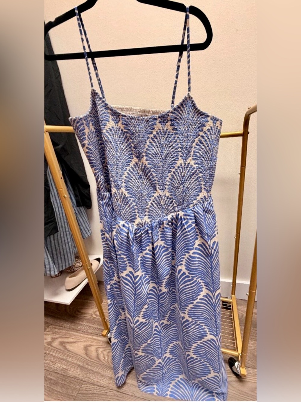 Abercrombie and Fitch
Smocked Tank Maxi Dress
SIZE XXL NWT
Fits 18/20-1st Pic - Picture 4 of 15